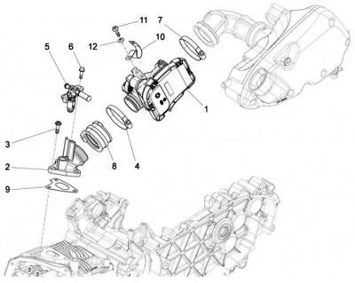 Throttle housing