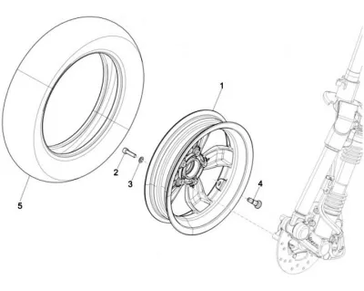 Front wheel