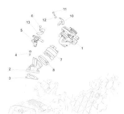 Throttle housing