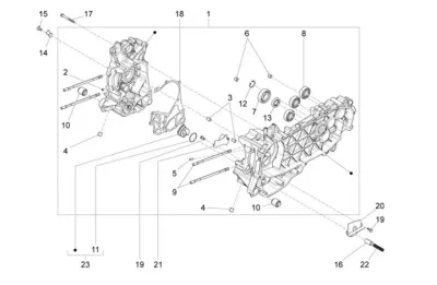 Engine casing