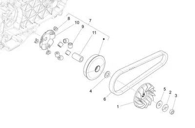 Variabel Riemenpulley