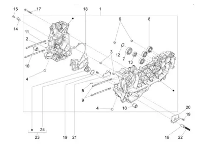 Engine casing