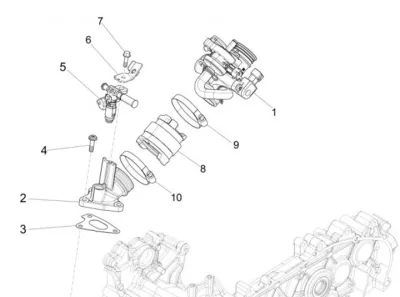 Throttle housing
