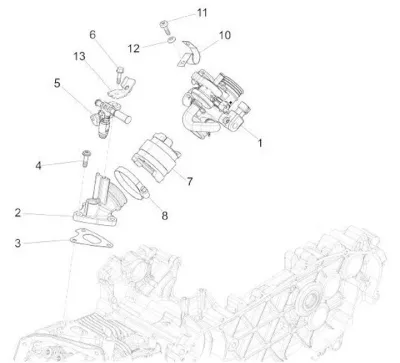Throttle housing