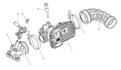 Throttle housing