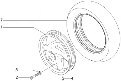 Front wheel