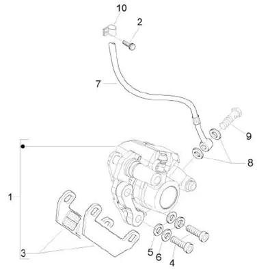 Front brake system
