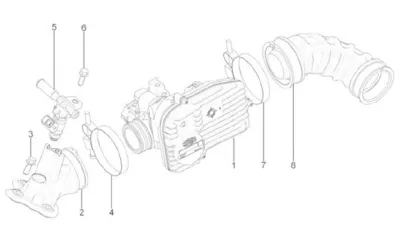 Throttle housing