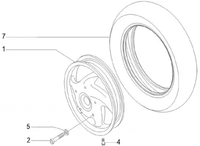 Front wheel