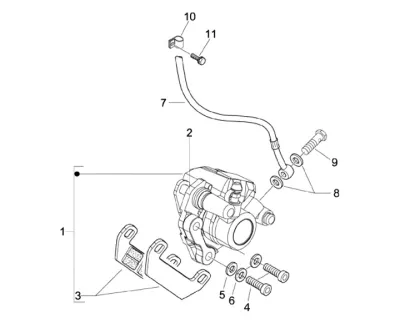 Front brake system