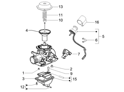 Carburettor parts