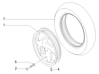 Front wheel