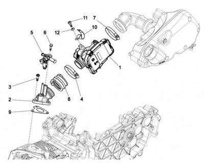 Throttle housing
