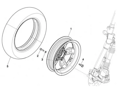 Front wheel