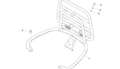 Gepäckträger hinten