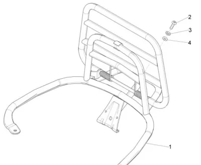Gepäckträger hinten