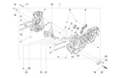 Engine casing