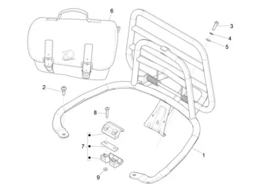 Rear rack