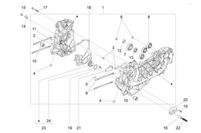 Engine casing