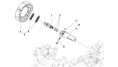 Rear brake shoes