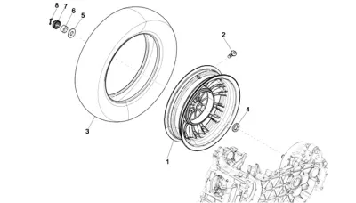 Rear wheel