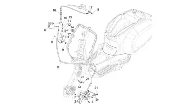 Front brake system