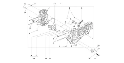 Engine casing