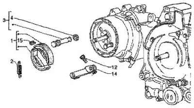 Rear brake shoes