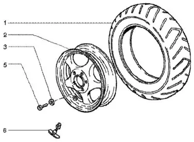 Front wheel