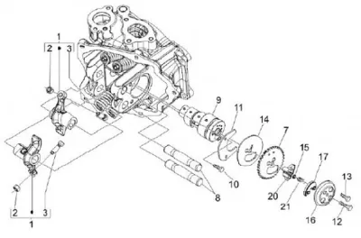 Rocker arm - camshaft