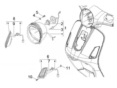 Headlight - indicator