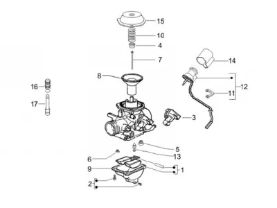 Carburettor parts