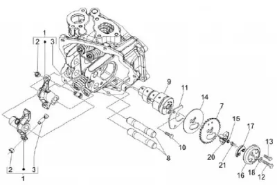 Rocker arm - camshaft