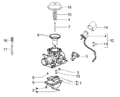 Carburettor parts