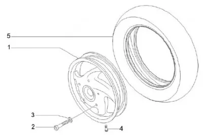 Front wheel