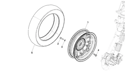 Front wheel