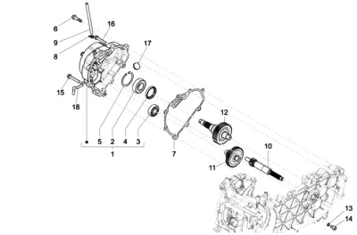 Rear brake shoes