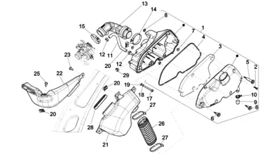 Throttle housing
