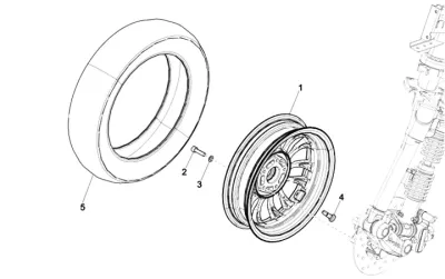 Front wheel