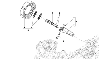 Rear brake shoes