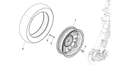 Front wheel