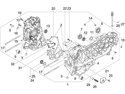 Engine casing