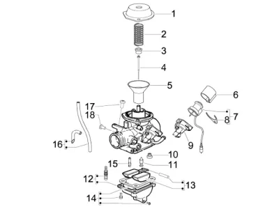 Carburettor parts