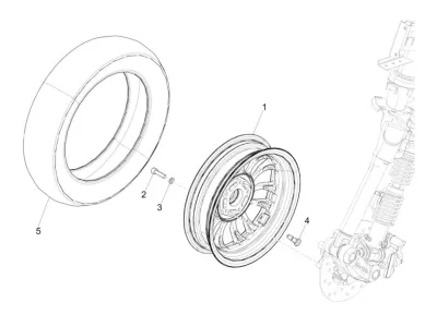 Front wheel
