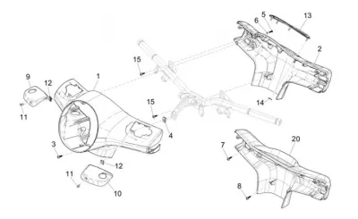 Handlebar top
