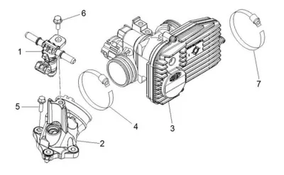 Throttle housing