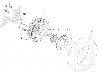 Rear wheel