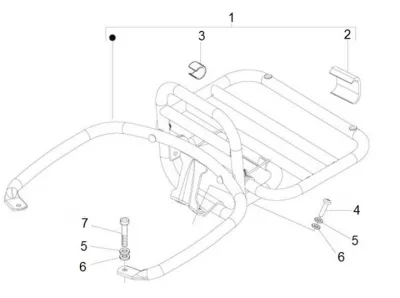 Rear rack