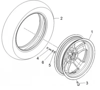 Front wheel
