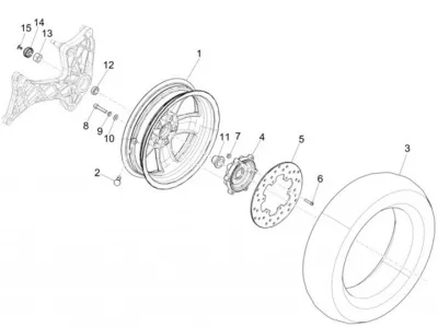 Rear wheel
